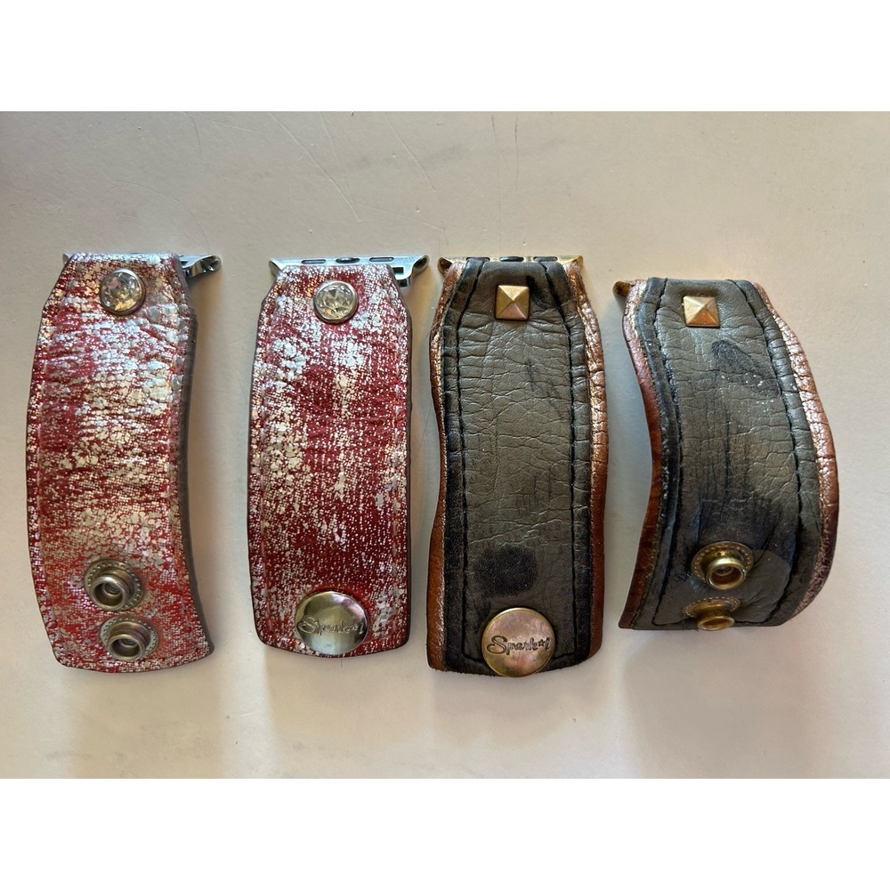 2- Spark'l Watch Straps- 42MM Leather